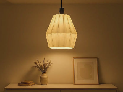 Luminária de teto branca Modern Folden